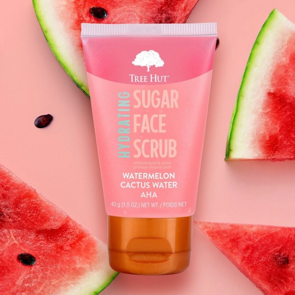 Tree Hut Watermenlon Cactus Sugar Face Scrub 🍉